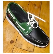 Sebago Men's Pure Leather Laced Loafer - Green